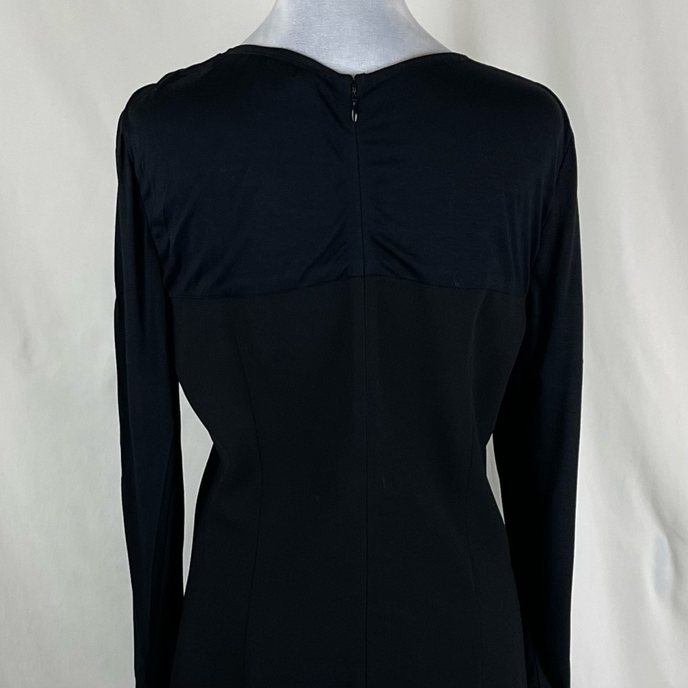 DKNY Black Long Sleeve Dress NWOT Size 6 - Picture 6 of 12